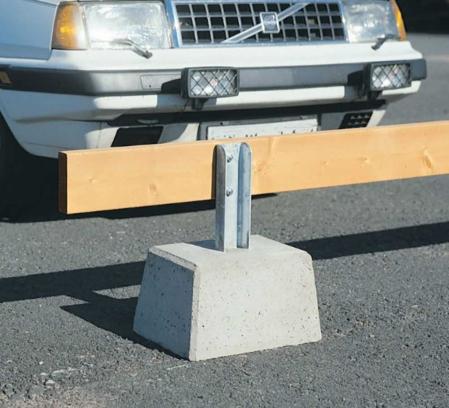 Parkeringsracke fristaende