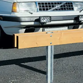 Parkeringsracke dubbelt for nedgjutning