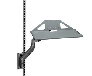 Tangentbordshylla med ledbar arm