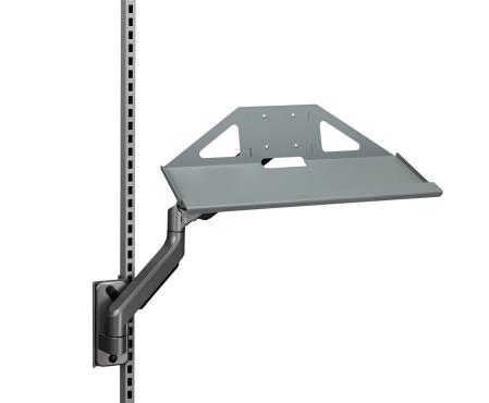 Tangentbordshylla med ledbar arm