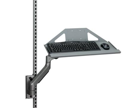 Tangentbordshylla med ledbar arm