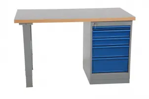 Arbetsbank med hurts