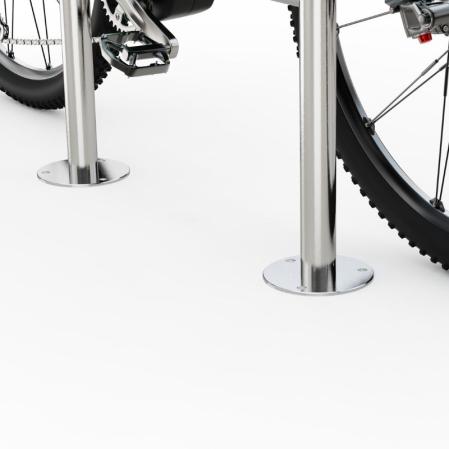 Cykelstall for nedgjutning