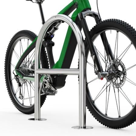 Cykelstall for nedgjutning