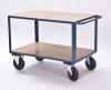 Bordsvagn med 2 plan