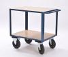 Bordsvagn med 2 plan