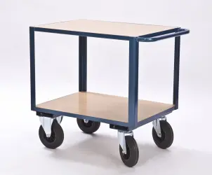 Bordsvagn med 2 plan