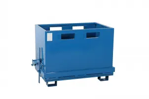 Bottentommande container 700L