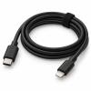 Laddkabel svart USB-C - Lightning