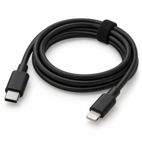 Laddkabel svart USB-C - Lightning