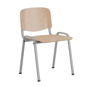 Lunchrumsstol stapelbar i bjork