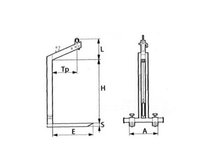 Pallgaffel stallbar