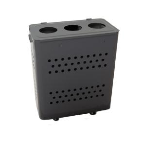 Avfallstunna med lock 3 inkasthal