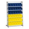Backhylla med plastbackar