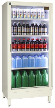 Brandavskiljande skap