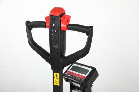 Motordriven pallyftare med vag 1150