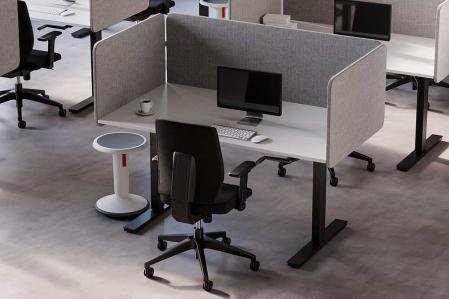 Skarmvagg for skrivbord