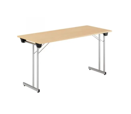 Stabilt och kraftigt konferensbord med fallbart stativ