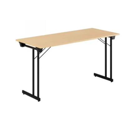 Stabilt och kraftigt konferensbord med fallbart stativ