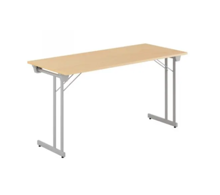 Stabilt och kraftigt konferensbord med fallbart stativ