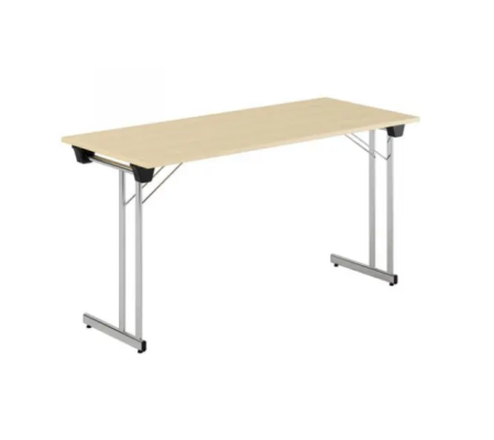 Stabilt och kraftigt konferensbord med fallbart stativ