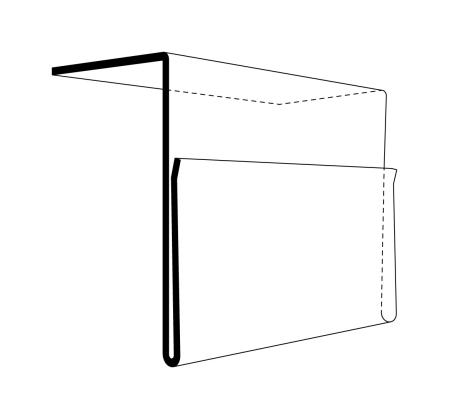 Plastficka for kartong