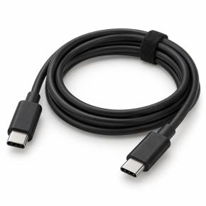 Laddkabel svart USB-C - USB-C