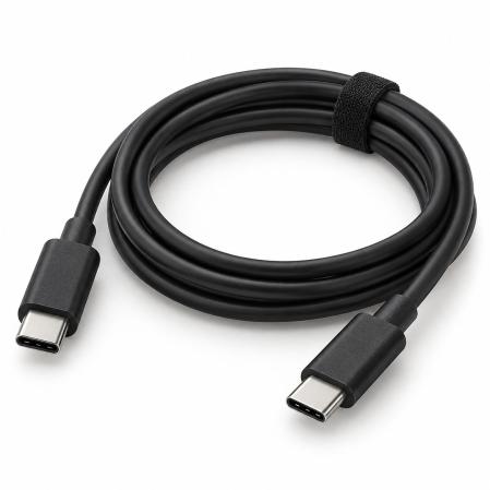 Laddkabel svart USB-C - USB-C