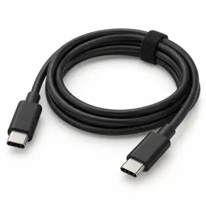 Laddkabel svart USB-C - USB-C