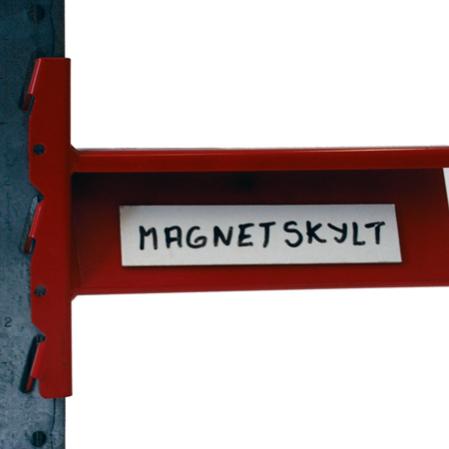 Magnetskylt enkel att flytta och redigera text