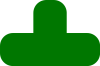 Golvmarkering symbol T-form
