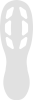 Golvmarkering symbol fot