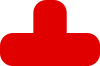 Golvmarkering symbol T-form