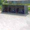 cykelstall i plat