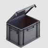 Plastback med lock