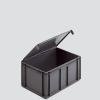 Plastback med lock