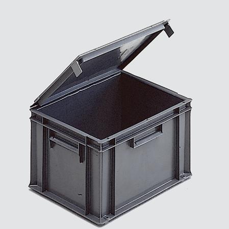 Plastback med lock