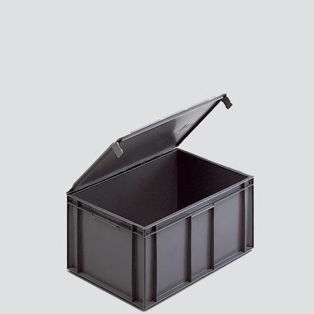 Plastback med lock