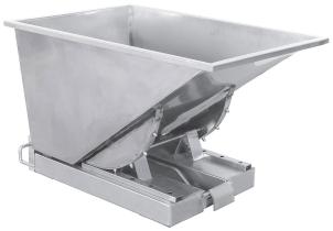 Tippcontainer rostfri 300L