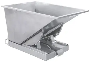Tippcontainer rostfri 300L
