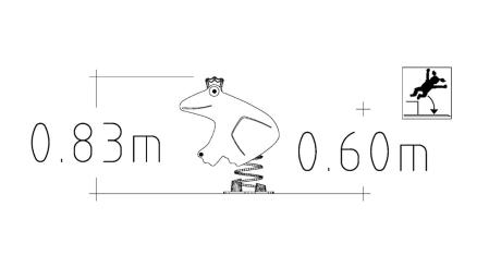 Fjadergunga for barn