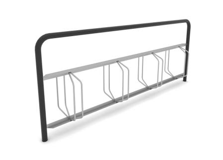 Cykelstall for nedgjutning