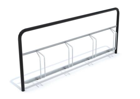 Cykelstall for nedgjutning