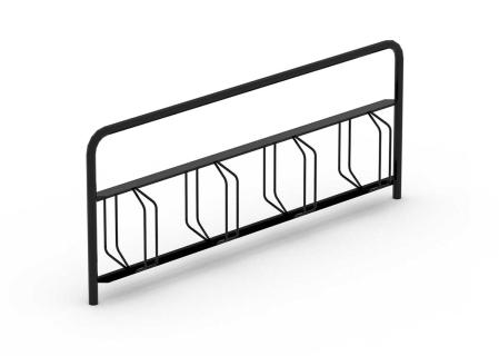 Cykelstall for nedgjutning