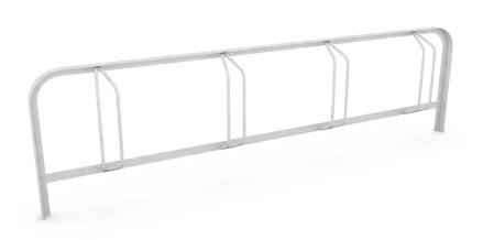 Cykelstall for nedgjutning