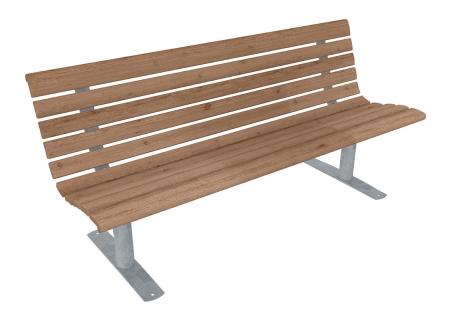Parksoffa varmebehandlad