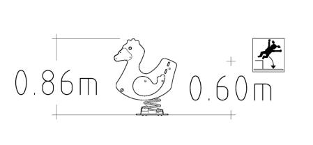 Fjadergunga for barn