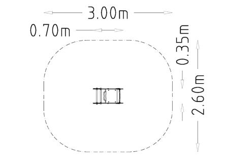 Fjadergunga for barn