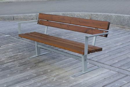 Soffa for parkmiljo
