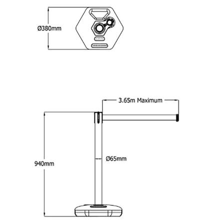 Avsparrningsstolpe, Avsparrningsband